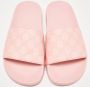 Gucci Vintage Pre-owned Coated canvas sandals Pink Dames - Thumbnail 3