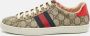 Gucci Vintage Pre-owned Coated canvas sneakers Beige Dames - Thumbnail 2