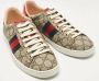 Gucci Vintage Pre-owned Coated canvas sneakers Beige Dames - Thumbnail 4