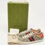 Gucci Vintage Pre-owned Coated canvas sneakers Beige Dames - Thumbnail 9