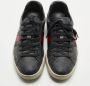 Gucci Vintage Pre-owned Coated canvas sneakers Black Dames - Thumbnail 3