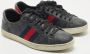 Gucci Vintage Pre-owned Coated canvas sneakers Black Dames - Thumbnail 4