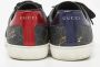 Gucci Vintage Pre-owned Coated canvas sneakers Black Dames - Thumbnail 5
