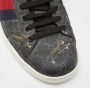 Gucci Vintage Pre-owned Coated canvas sneakers Black Dames - Thumbnail 8