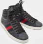 Gucci Vintage Pre-owned Coated canvas sneakers Black Heren - Thumbnail 4