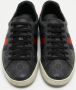 Gucci Vintage Pre-owned Coated canvas sneakers Gray Dames - Thumbnail 3