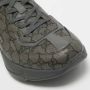 Gucci Vintage Pre-owned Coated canvas sneakers Gray Heren - Thumbnail 7