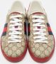 Gucci Vintage Pre-owned Coated canvas sneakers Multicolor Heren - Thumbnail 3