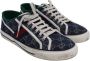 Gucci Vintage Pre-owned Cotton sneakers Blue Heren - Thumbnail 4