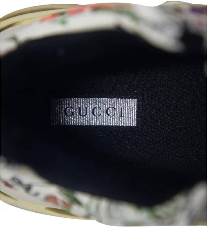Gucci Vintage Pre-owned Cotton sneakers Multicolor Dames