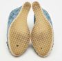 Gucci Vintage Pre-owned Denim heels Blue Dames - Thumbnail 5