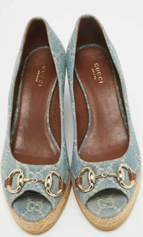 Gucci Vintage Pre-owned Denim heels Multicolor Dames