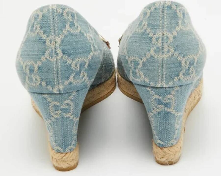 Gucci Vintage Pre-owned Denim heels Multicolor Dames