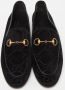 Gucci Vintage Pre-owned Fabric flats Black Dames - Thumbnail 3
