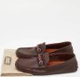 Gucci Vintage Pre-owned Fabric flats Brown Dames - Thumbnail 8