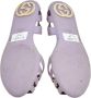 Gucci Vintage Pre-owned Fabric flats Purple Dames - Thumbnail 5