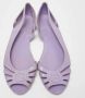 Gucci Vintage Pre-owned Fabric flats Purple Dames - Thumbnail 3