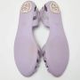 Gucci Vintage Pre-owned Fabric flats Purple Dames - Thumbnail 6