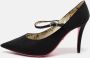Gucci Vintage Pre-owned Fabric heels Black Dames - Thumbnail 2