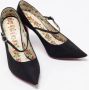Gucci Vintage Pre-owned Fabric heels Black Dames - Thumbnail 4