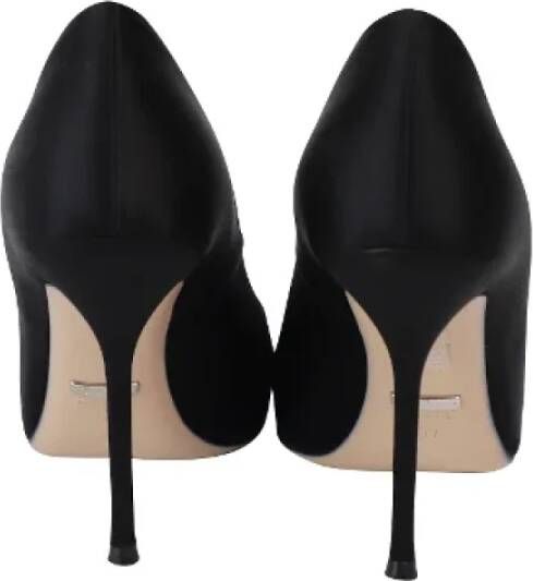 Gucci Vintage Pre-owned Fabric heels Black Dames