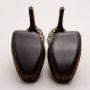 Gucci Vintage Pre-owned Fabric heels Brown Dames - Thumbnail 5