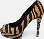 Gucci Vintage Pre-owned Fabric heels Brown Dames - Thumbnail 2