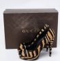 Gucci Vintage Pre-owned Fabric heels Brown Dames - Thumbnail 9
