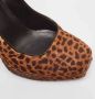 Gucci Vintage Pre-owned Fabric heels Brown Dames - Thumbnail 7