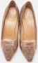 Gucci Vintage Pre-owned Fabric heels Brown Dames - Thumbnail 3