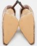 Gucci Vintage Pre-owned Fabric heels Brown Dames - Thumbnail 6