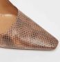 Gucci Vintage Pre-owned Fabric heels Brown Dames - Thumbnail 8