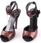 Gucci Vintage Pre-owned Fabric heels Brown Dames - Thumbnail 3