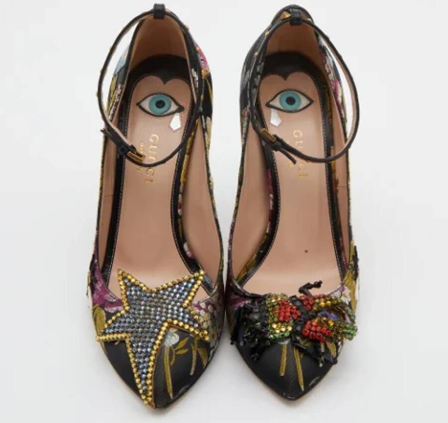 Gucci Vintage Pre-owned Fabric heels Multicolor Dames