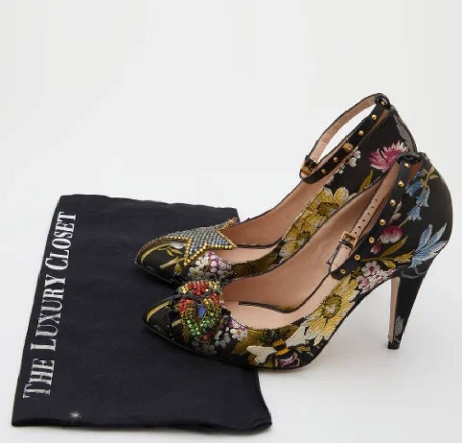 Gucci Vintage Pre-owned Fabric heels Multicolor Dames