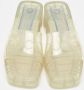 Gucci Vintage Pre-owned Fabric sandals Beige Dames - Thumbnail 3