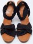 Gucci Vintage Pre-owned Fabric sandals Black Dames - Thumbnail 2