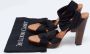 Gucci Vintage Pre-owned Fabric sandals Black Dames - Thumbnail 8