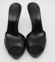 Gucci Vintage Pre-owned Fabric sandals Black Dames - Thumbnail 3