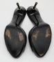 Gucci Vintage Pre-owned Fabric sandals Black Dames - Thumbnail 7