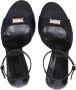 Gucci Vintage Pre-owned Fabric sandals Black Dames - Thumbnail 5