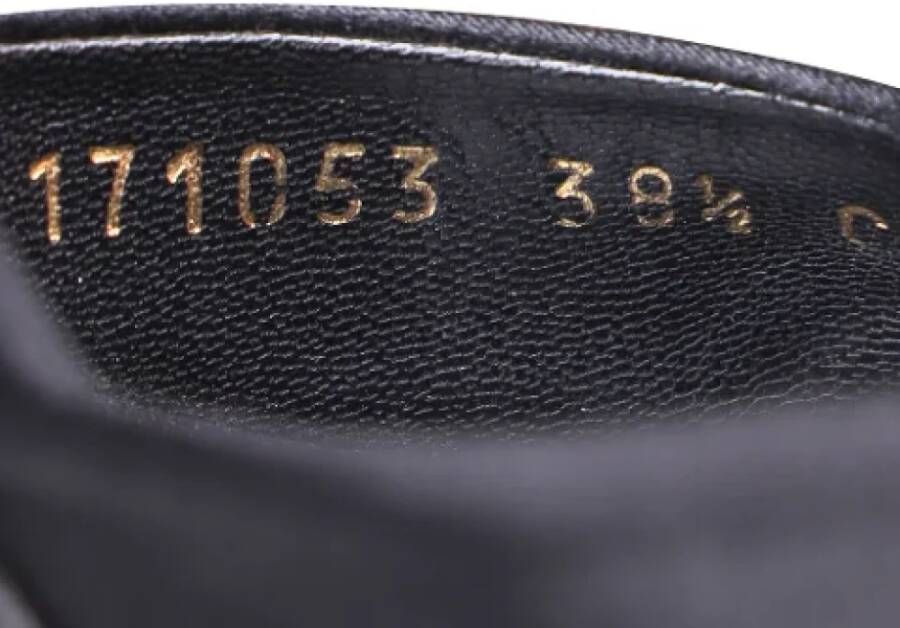 Gucci Vintage Pre-owned Fabric sandals Black Dames