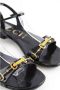 Gucci Vintage Pre-owned Fabric sandals Black Dames - Thumbnail 3