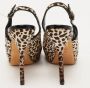 Gucci Vintage Pre-owned Fabric sandals Brown Dames - Thumbnail 4