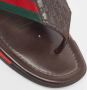Gucci Vintage Pre-owned Fabric sandals Brown Heren - Thumbnail 7