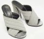 Gucci Vintage Pre-owned Fabric sandals Gray Dames - Thumbnail 3