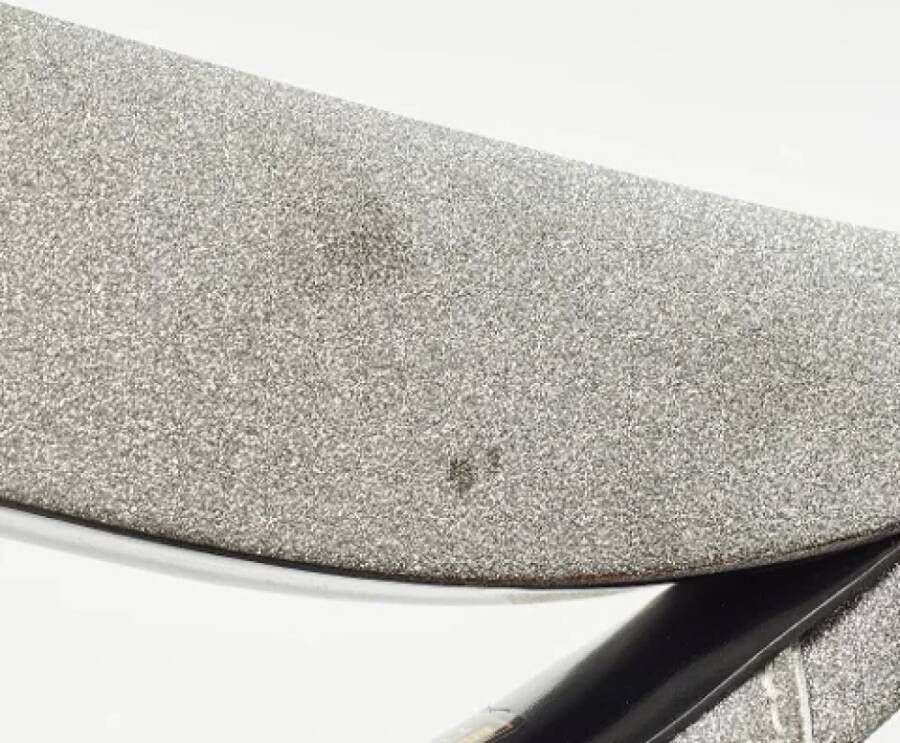 Gucci Vintage Pre-owned Fabric sandals Gray Dames