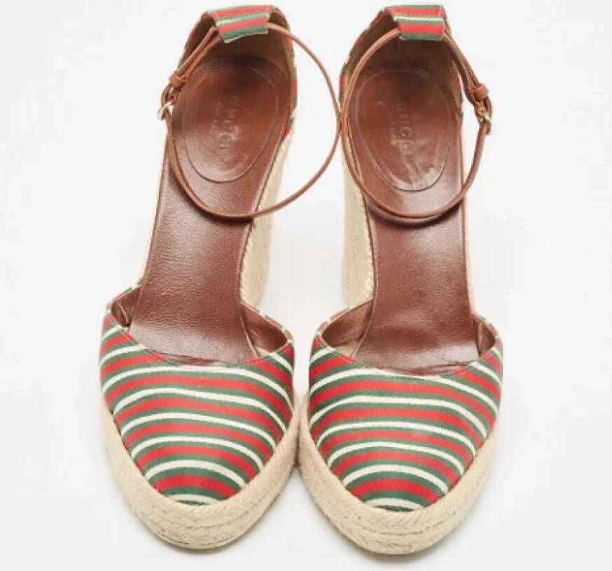 Gucci Vintage Pre-owned Fabric sandals Multicolor Dames