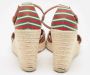 Gucci Vintage Pre-owned Fabric sandals Multicolor Dames - Thumbnail 5