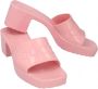 Gucci Vintage Pre-owned Fabric sandals Pink Dames - Thumbnail 7